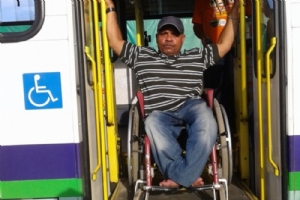 Transporte coletivo iniciará recadastramento e cadastramento das pessoas com deficiência