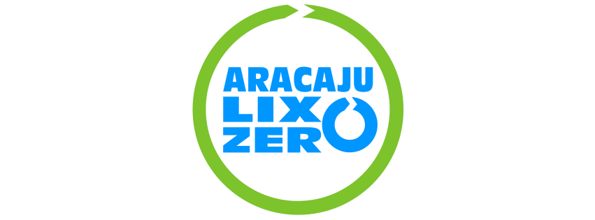 #PraCegoVer: marca do movimento Aracaju Lixo Zero
